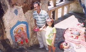 VU2FD with daughter nina at Diu